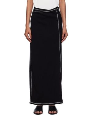 Baserange Brig Maxi Skirt - Black