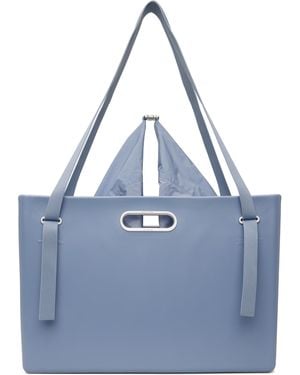 Parsel East West Extra Large Tote - Blue