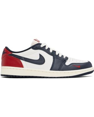 Nike ブルー&レッド Air Jordan 1 Retro Low Og Howard スニーカー - ブラック