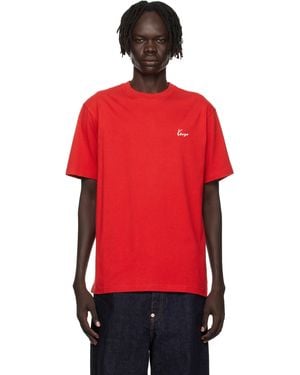 KENZO Paris Archive Bouquet' T-Shirt - Red