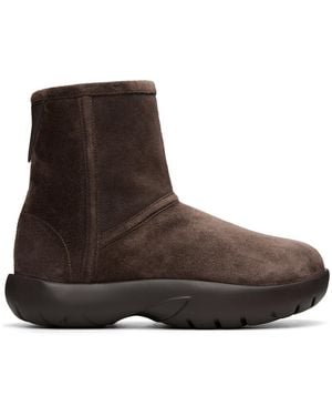 Bottega Veneta Snap Ankle Boots - Brown