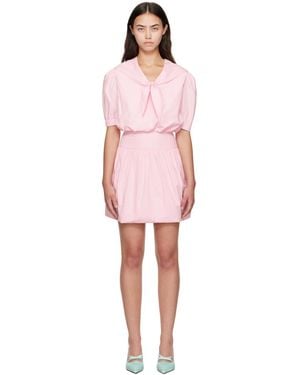 Ashley Williams Yuki Minidress - Black