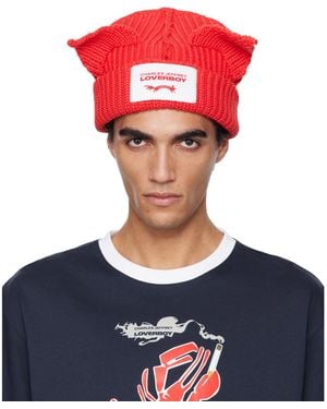 Charles Jeffrey Chunky Ears Beanie - Blue