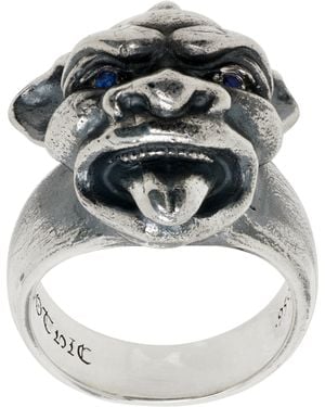 Yohji Yamamoto Gargoyle Ring - Metallic