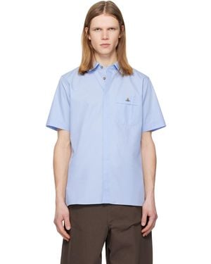 Vivienne Westwood Classic Short Sleeve Shirt - Blue