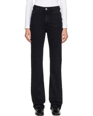 Rohe Lino High Rise Straight Jeans - Blue