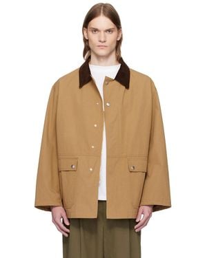 The Row Tan Frank Jacket - Natural