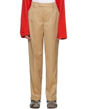 VTMNTS Tan Tailo Pants - Multicolor