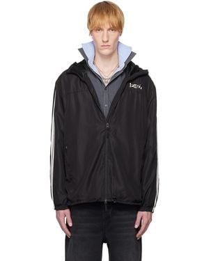 PROTOTYPES Backless Tracksuit Jacket - Black