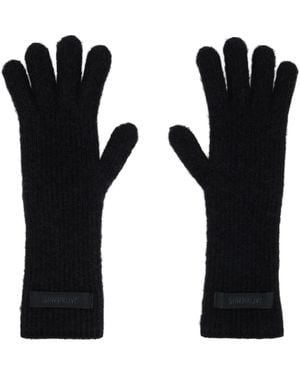 Jacquemus 'The Gros Grain' Gloves - Black
