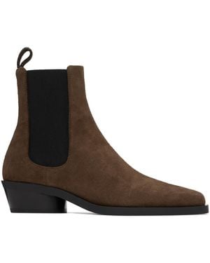 Proenza Schouler Bronco Chelsea Boots - Brown