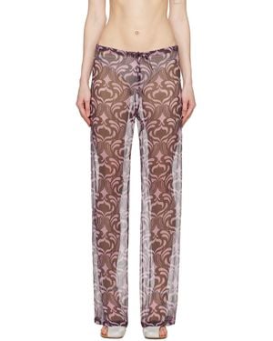 Dries Van Noten Printed Trousers - Multicolour