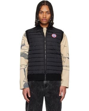 Canada Goose Hybridge Knit Down Vest - Black