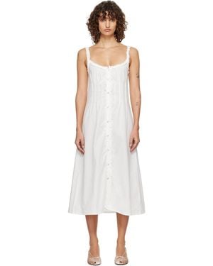 Fruity Booty Broderie Midi Dress - Black