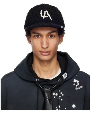 Maison Mihara Yasuhiro 'La' Knit Cap - Black