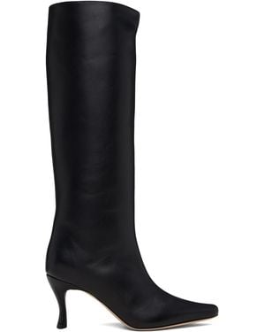 BY FAR Stevie 42 Tall Boots - Black
