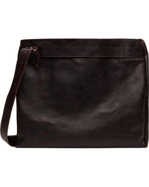 NULLUS Large Braided Strap Tote - Black