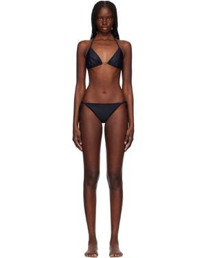 Maison Kitsuné Baby Fox Bikini - Black