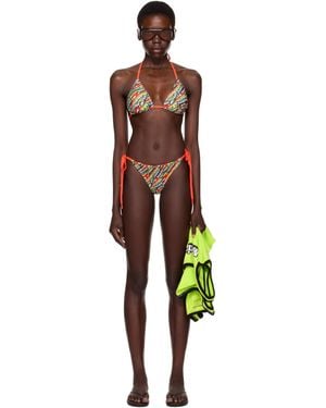 Martine Rose Ssense Exclusive Logo Bikini - Black