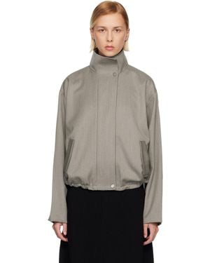 St. Agni Oupa Flight Jacket - Black