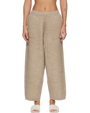 Lauren Manoogian Fine Terry Trousers - Natural