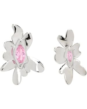 Collina Strada Daisy Maxi Earrings - Black