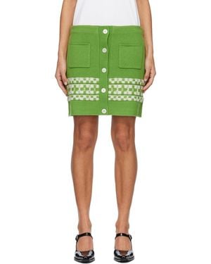 B.B. Wallace Miller Miniskirt - Green
