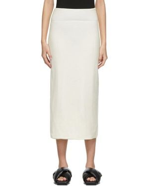 Gauchère Off- Wool Vinod Skirt - Multicolour