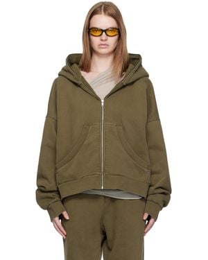 Entire studios Eternal Zip Hoodie - Green
