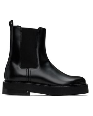 Ami Paris Anatomical Toe Chelsea Boots - Black