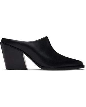Rag & Bone Joni Leather Mules - Black