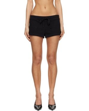 Entire studios Lightweight Micro Shorts - Black