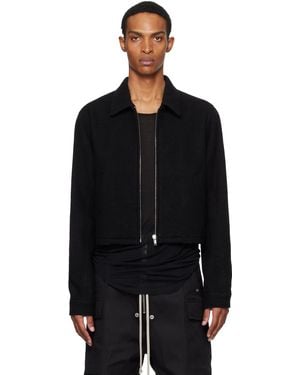 Rick Owens Concordians Alice Brad Jacket - Black