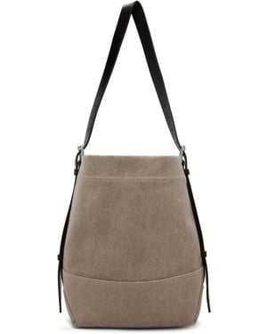 Lemaire Small Belted Tote - Brown