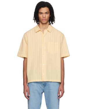 Samsøe & Samsøe Yellow Saayo P Shirt - Blue
