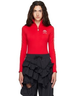 Simone Rocha Adidas Originals Edition Bodysuit - Red