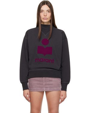 Isabel Marant グレー Moby スウェットシャツ - ブラック