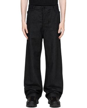 Thom Krom T 108 Coated Jeans - Black