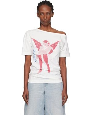 Our Legacy Off- Slant T-Shirt - Red