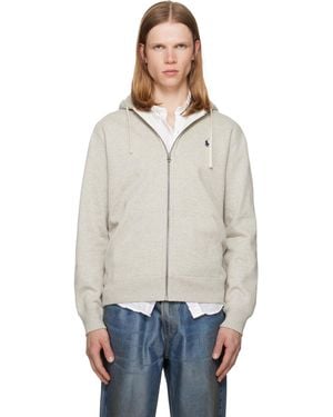 Polo Ralph Lauren Fleece Full-Zip Hoodie - Grey
