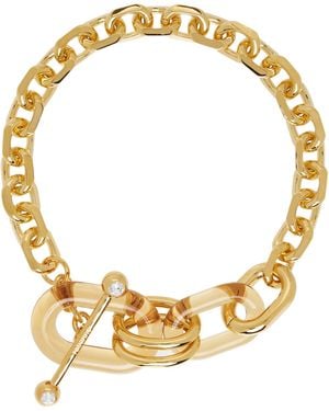 Rabanne Link Necklace - Metallic