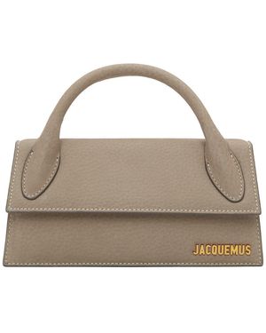 Jacquemus Grey Le Chiquito Long Clutch