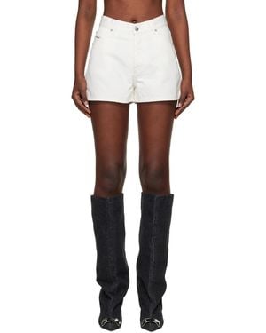 DIESEL De-Helios Denim Shorts - White