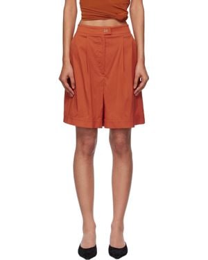 Max Mara Sultano Trouser Shorts - Red