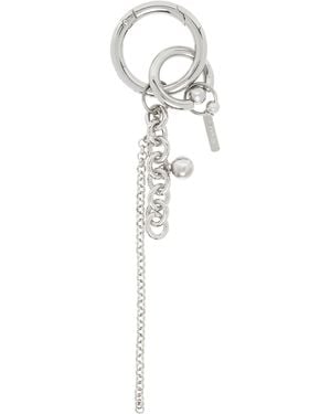 Justine Clenquet Lewis Keychain - White