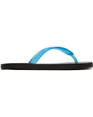 Ancient Greek Sandals Saionara Jelly Flip-Flops - Blue