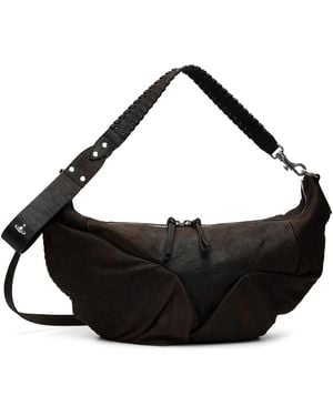 Vivienne Westwood Agnes Medium Shoulder Bag - Black