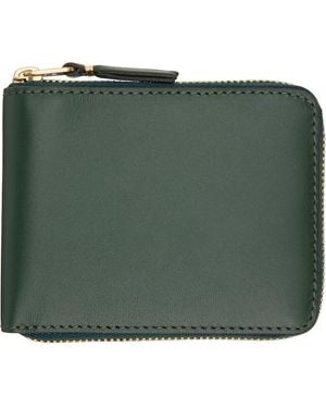 Comme des Garçons Classic Leather Line Wallet - Green