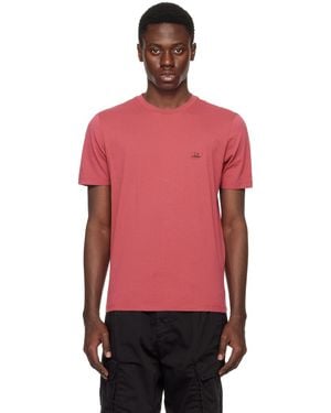C.P. Company レッド ロゴパッチ Tシャツ