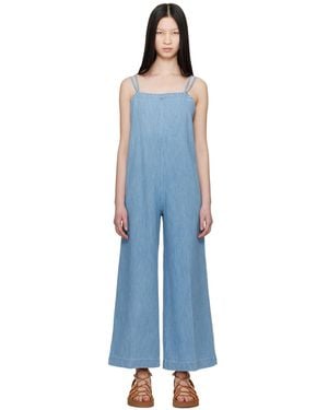 A.P.C. Sunset Denim Jumpsuit - Black